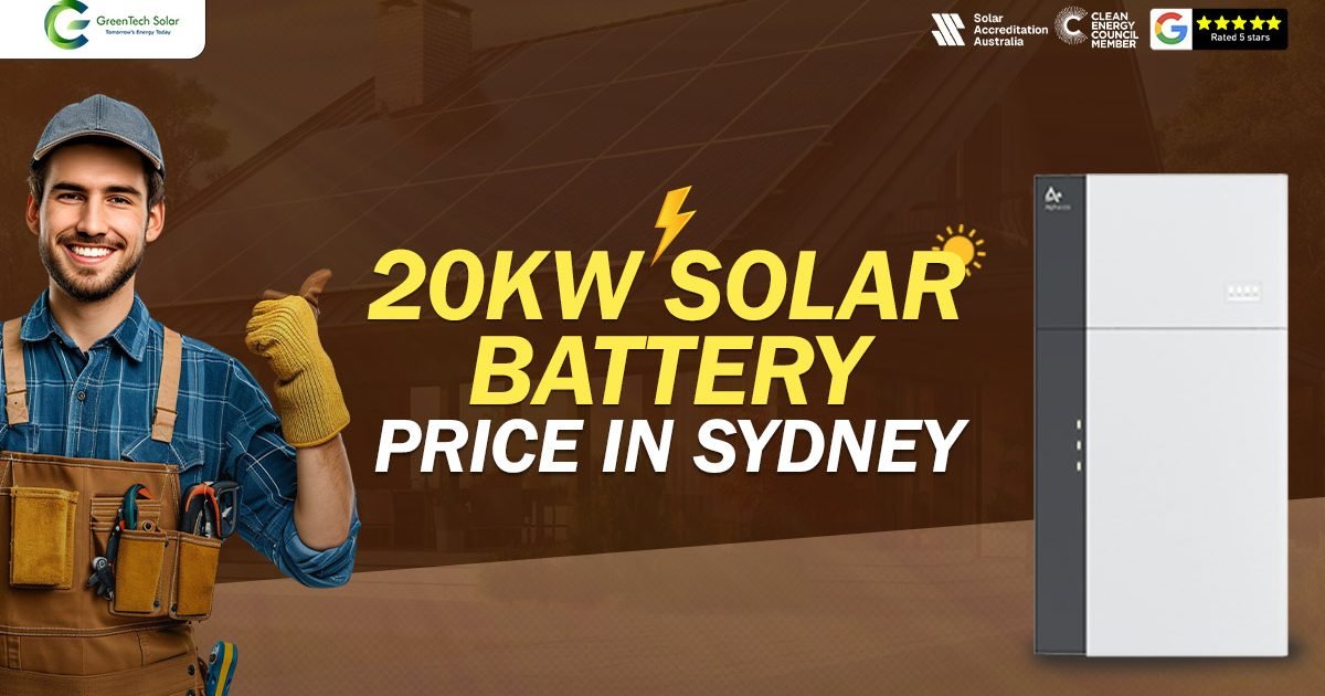 20kW Solar Battery Price in Sydney