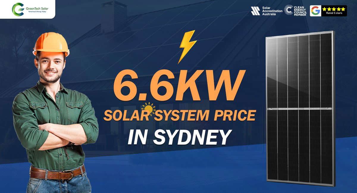 6.6kW Solar System Price in Sydney