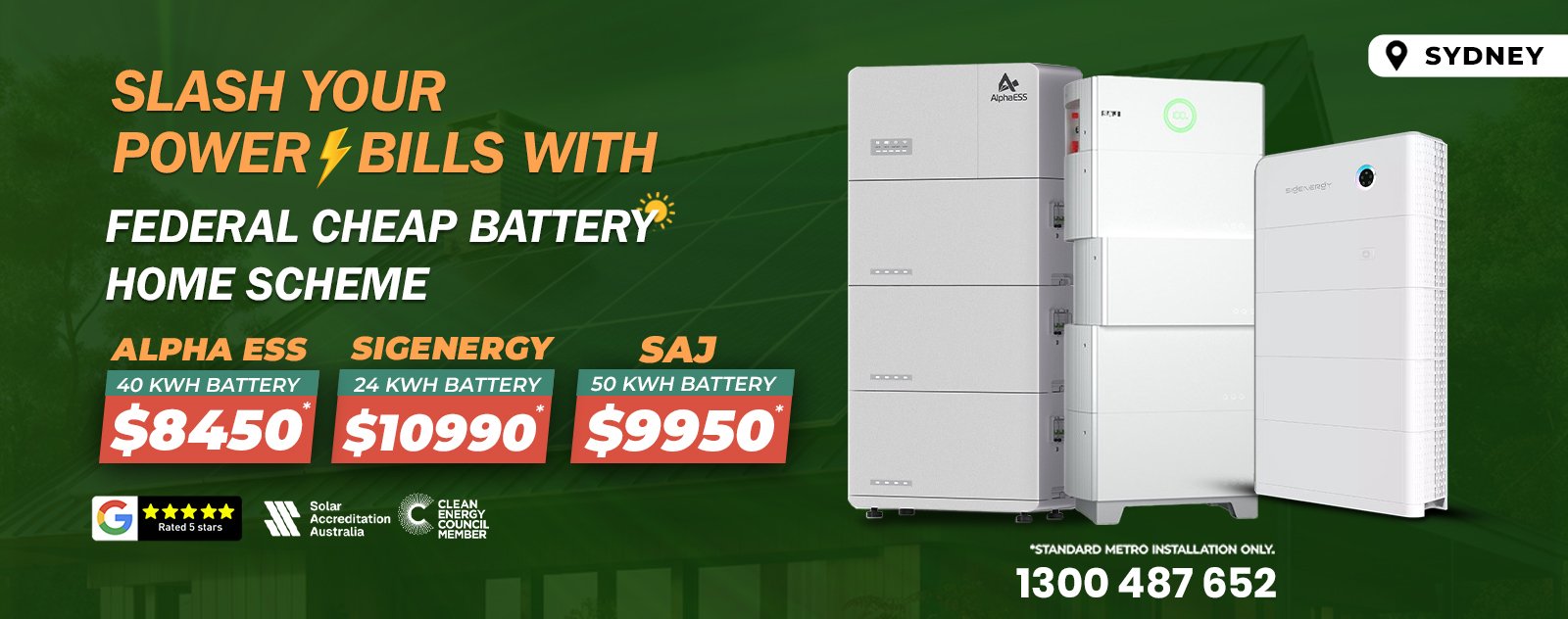Cheaper Home Batteries Program
