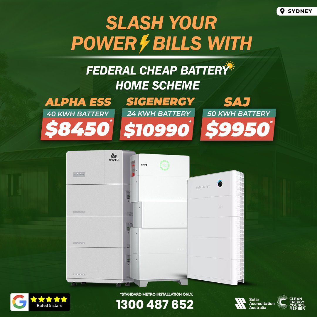 Federal Cheaper Home Batteries Program