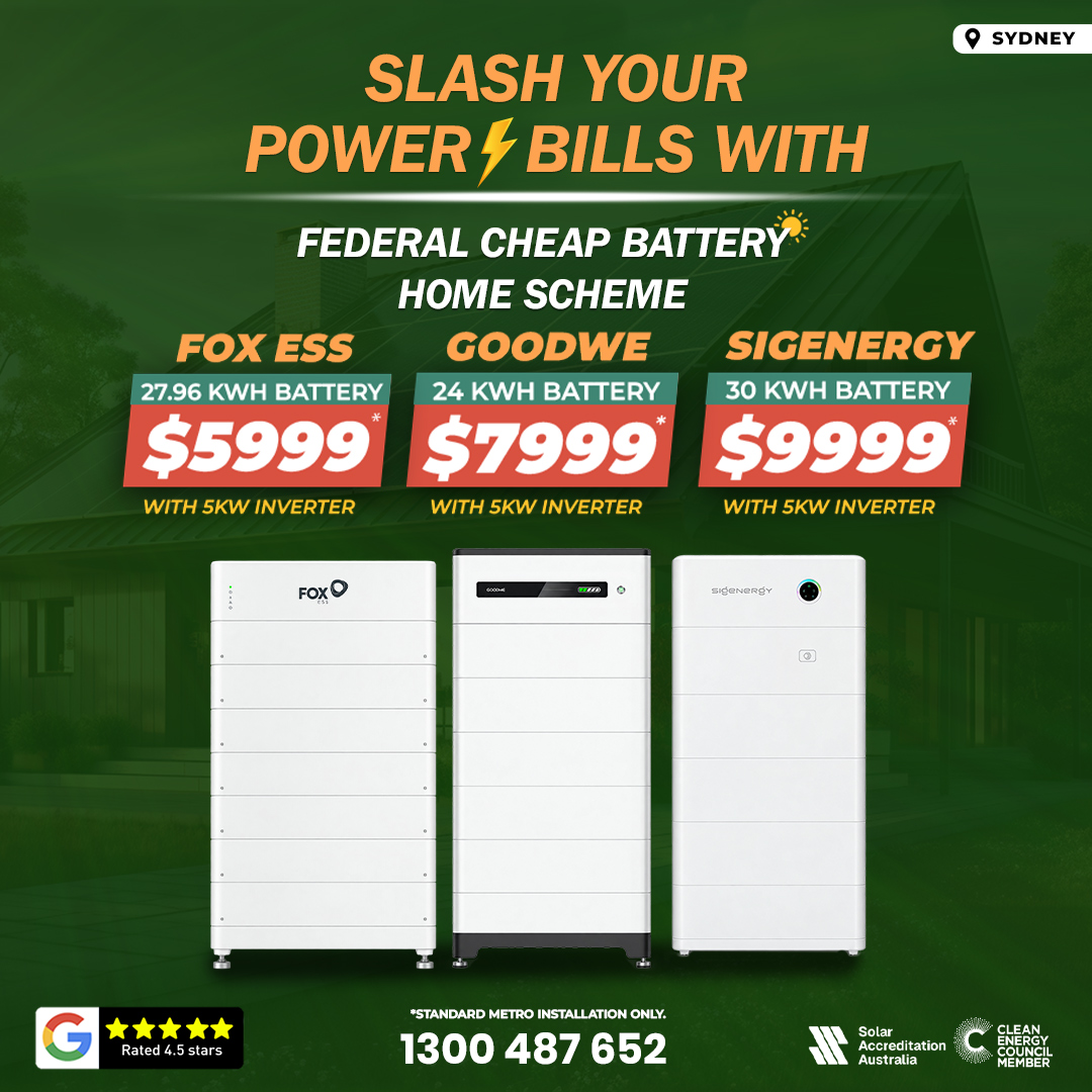 Federal Government's Cheaper Home Batteries Program